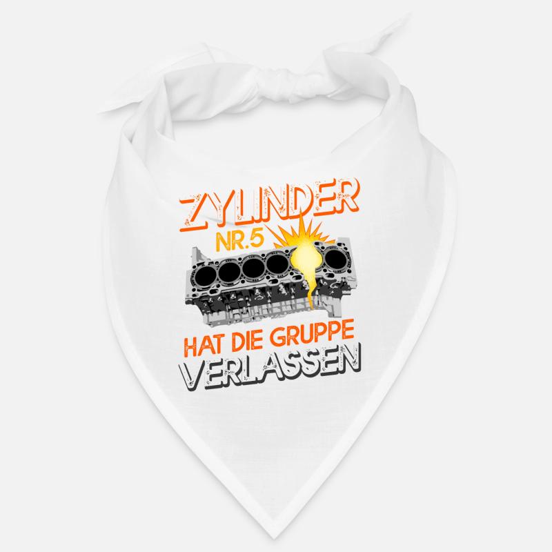 4 oder 5 Zylinder Automobilfans Tuner Autotuning Bandana
