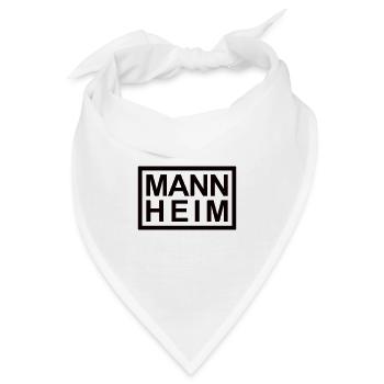 Mannheim - Bandana - Weiß - Vorne