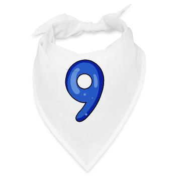 9 - Bandana - Weiß - Vorne