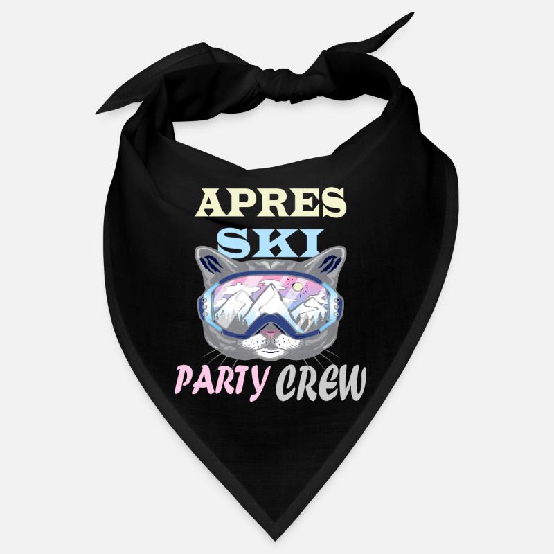 APRES SKI Funny Skier Gift Bandana