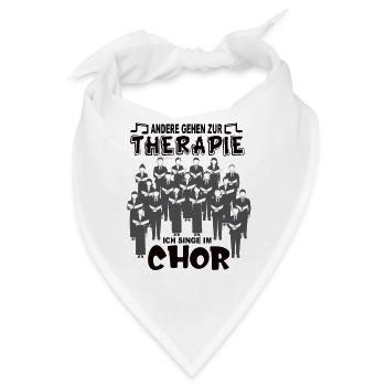 Chor - Bandana - Weiß - Vorne