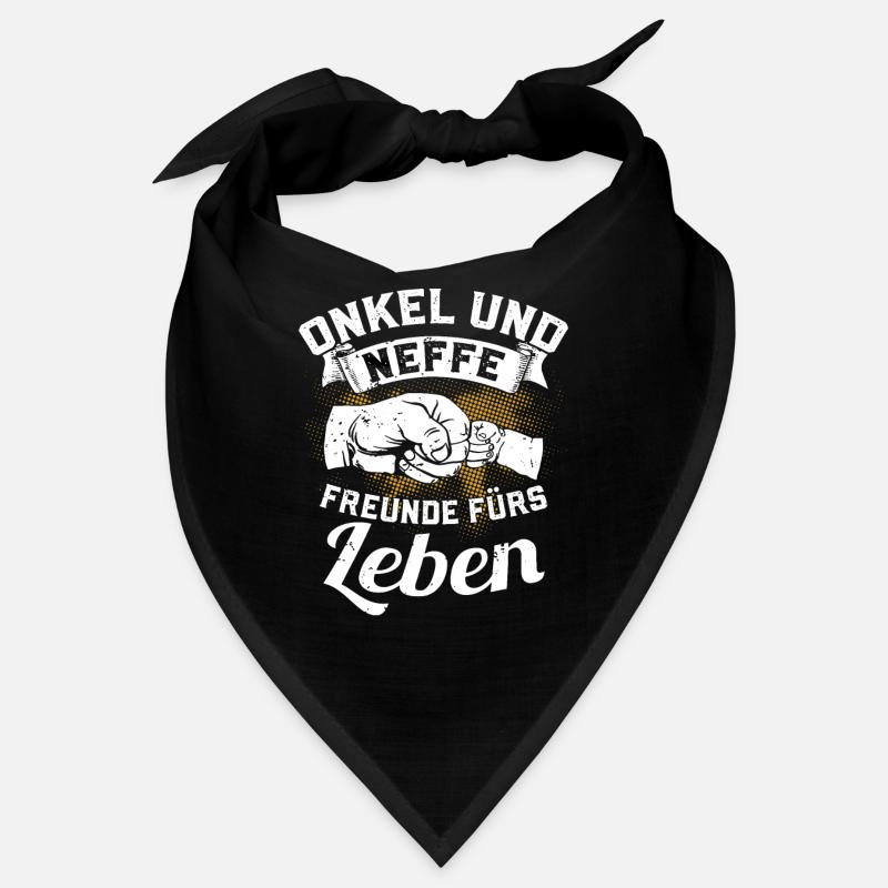 Onkel Uncle Neffe Verrückter Tante Geschenk Spruch Bandana