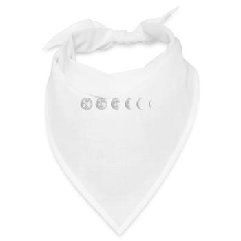 XRP Moon Ripple XRP Hodl Crypto Cryptocurrency - Bandana - Weiß - Vorne