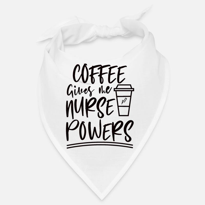 Café me donne infirmière Super force Bandana