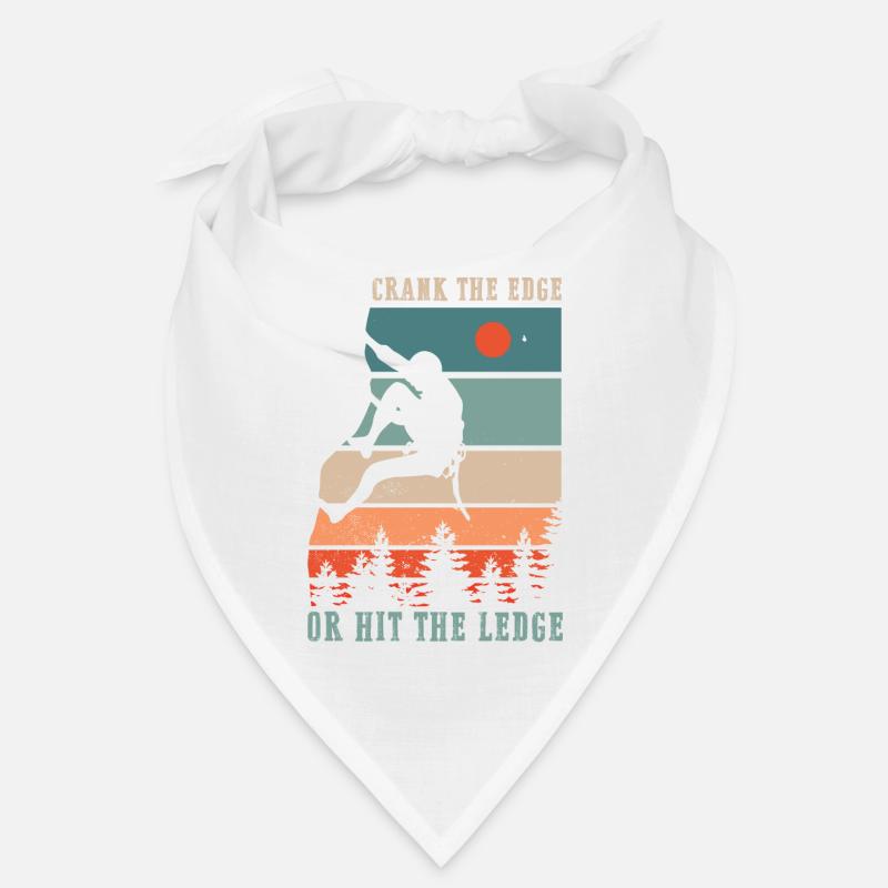 Climbing Rock Climbing Mountains Bandana
