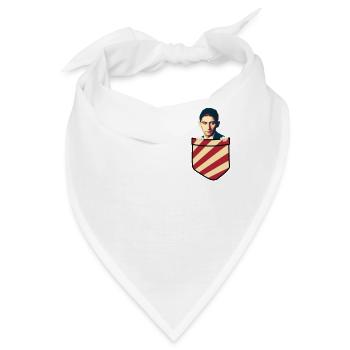 Franz Kafka - Bandana - Weiß - Vorne