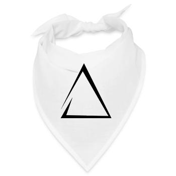 Feuer Symbol - Bandana - Weiß - Vorne