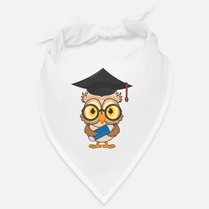 Eule Schulabschluss Schule Bandana