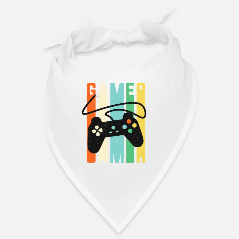 Gamer Console Controller Retro Gaming Bandana