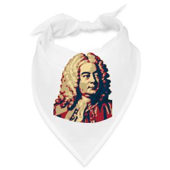 Georg Friedrich Händel - Bandana - Weiß - Vorne