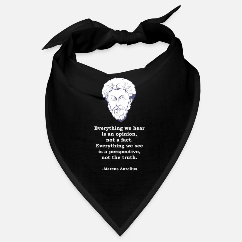 Marcus Aurelius Quote Philosophy Philosopher Stoic Bandana