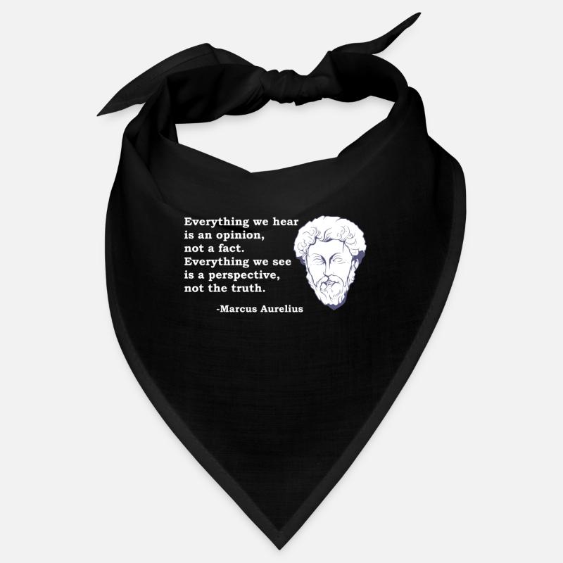 Marcus Aurelius Quote Philosophy Philosopher Stoic Bandana