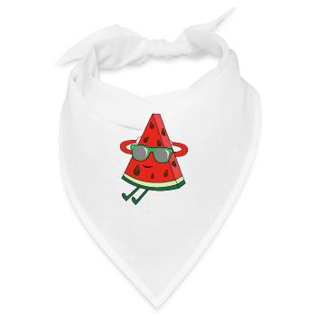 Melone - Bandana - Weiß - Vorne