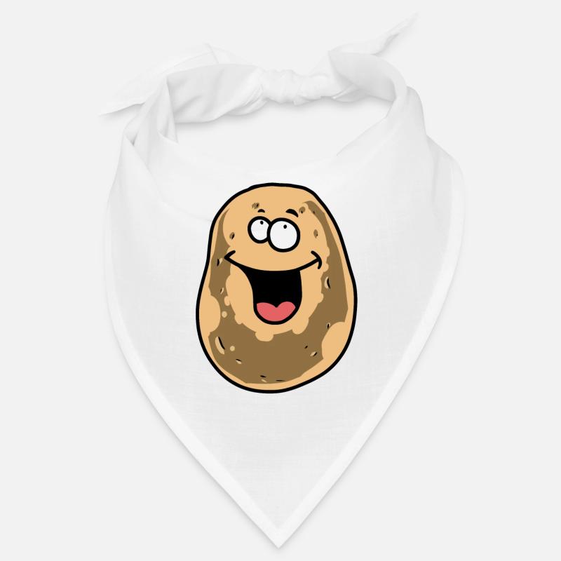 Pomme de terre Pommes de terre Tubercule joyeux joyeux Légumes Bandana