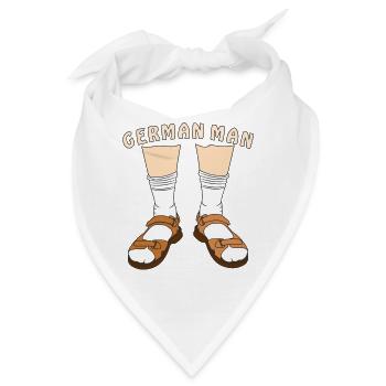 GERMAN MAN - Bandana - Weiß - Vorne
