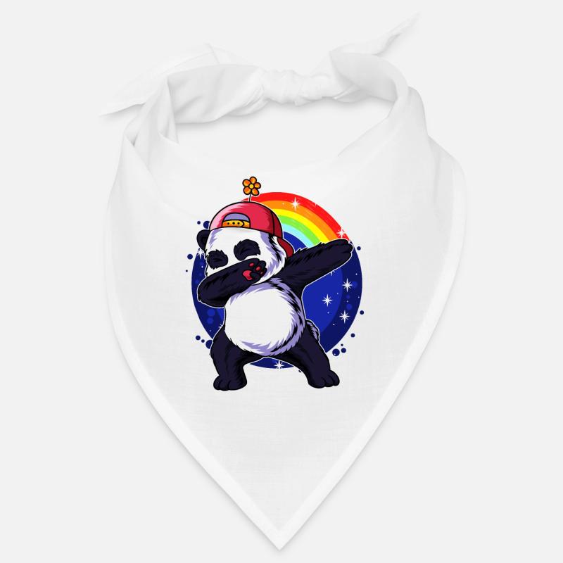 Dabbing Panda Dab Panda Bear Dancing Gift Bandana
