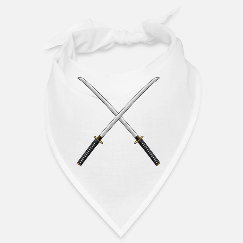 Japanischer Samurai Schwerter Katana Geschenk Bandana