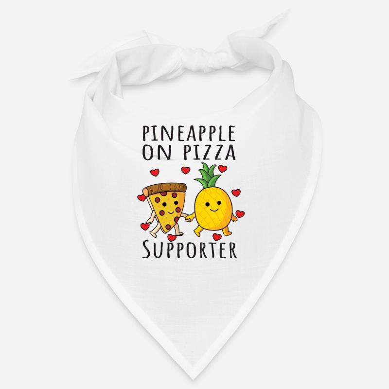 Pizza Hawaii Ananas Pizza Essen Bandana
