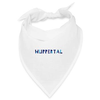 Wuppertal Geometrie - Bandana - Weiß - Vorne