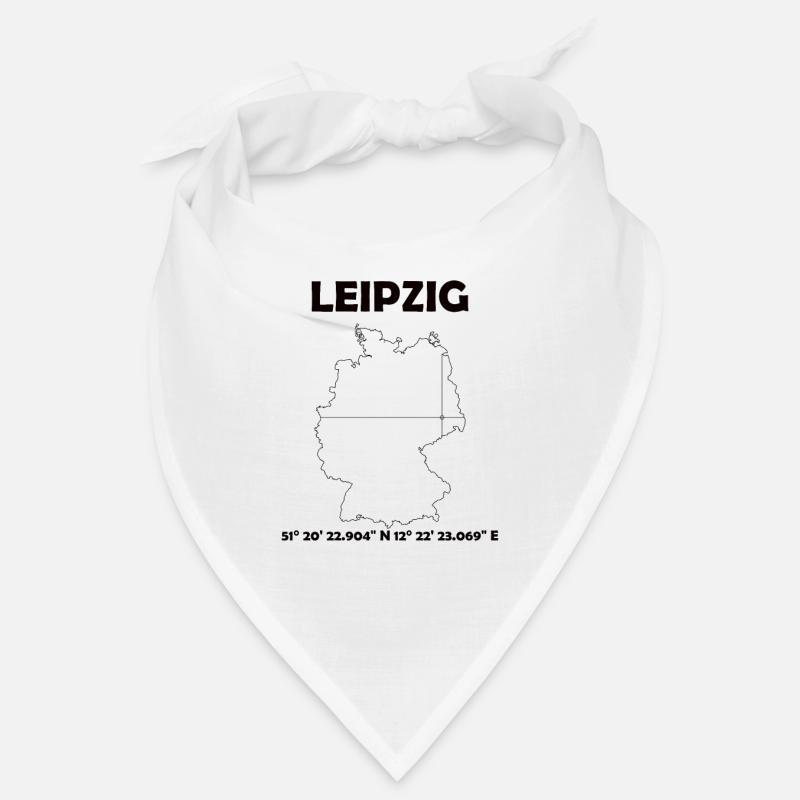 Leipzig map Bandana
