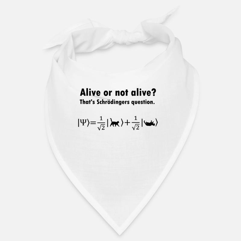Schrödinger's Cat - Physicist Gift Physics Nerd Bandana