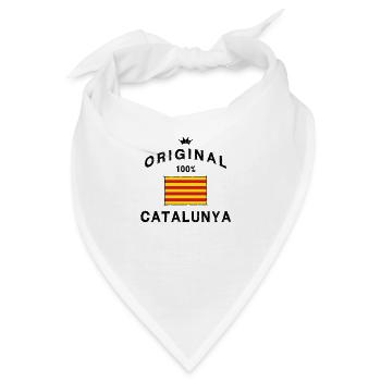 Katalonien original katalanisch - Bandana - Weiß - Vorne