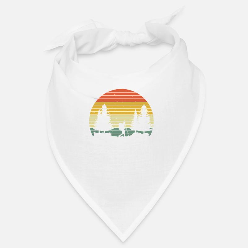 Harz Mittelgebirge Harzer Brocken Geschenkidee - Bandana - Weiß