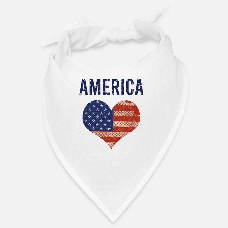 Amerika Herz Bandana