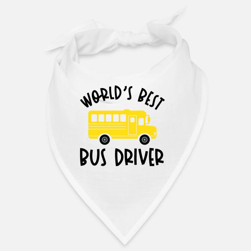 funny bus driver school bus driver saying gift Bandana