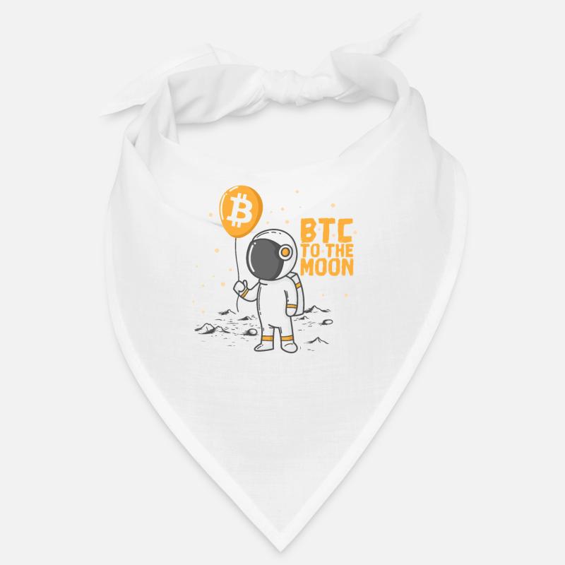 Kryptowährung Bitcoin Astronaut BTC to The Moon Bandana