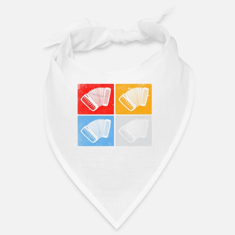Akkordeon Retro Bandana