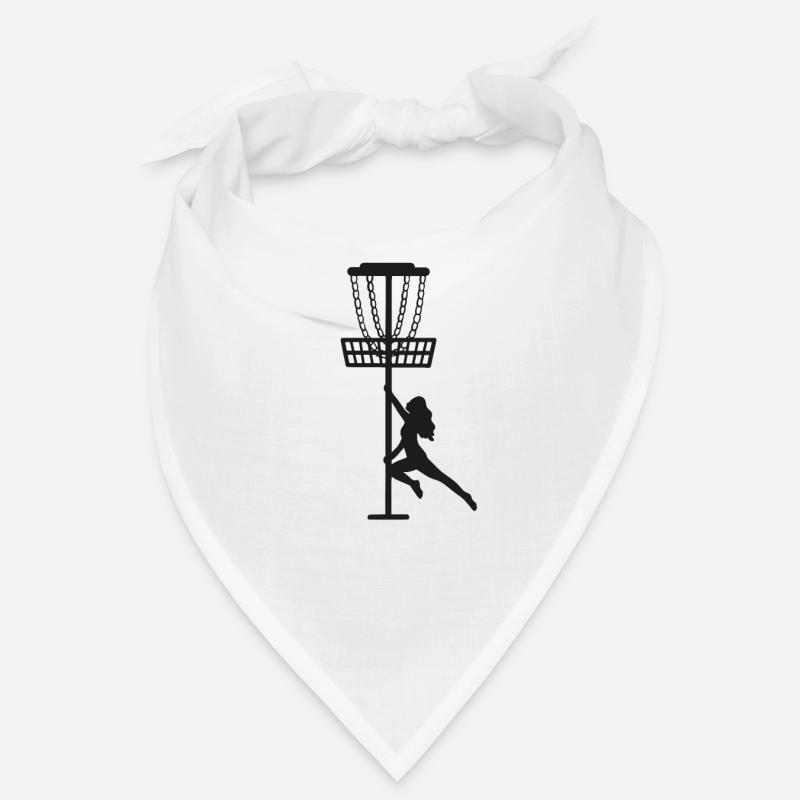 Disc Golf Frisbee Tree Basket Stripper Golf Player Bandana