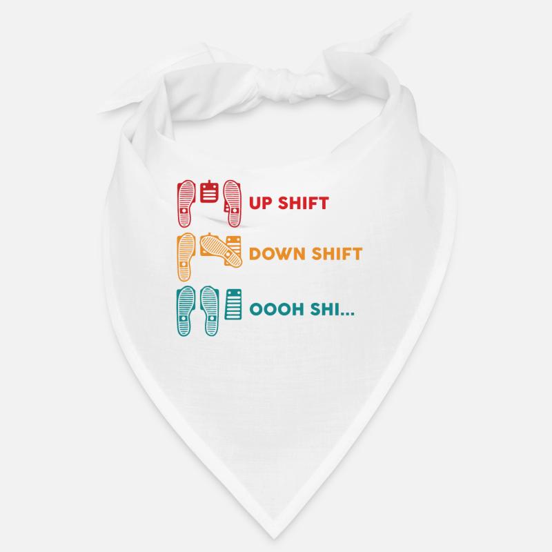 Up Shift Down Shift Oh Sh Bandana