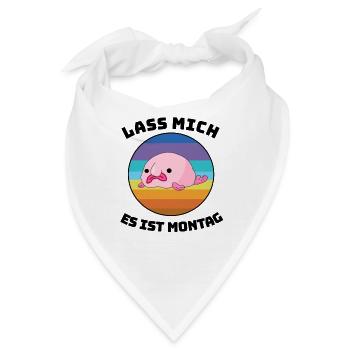 Blobfisch Tauchen Tier Meereskreatur Squad Fisch - Bandana - Weiß - Vorne