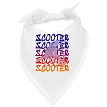 Stunt Scooter - Bandana - Weiß - Vorne
