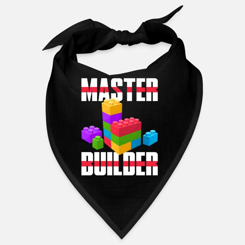 Master Builder Shirt | Cute Master Block Builder Bandana