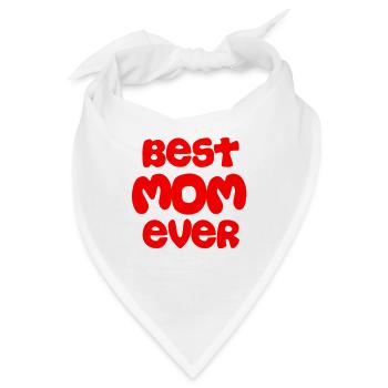 Muttertag, Muttertag, Muttertag, Muttertag - Bandana - Weiß - Vorne