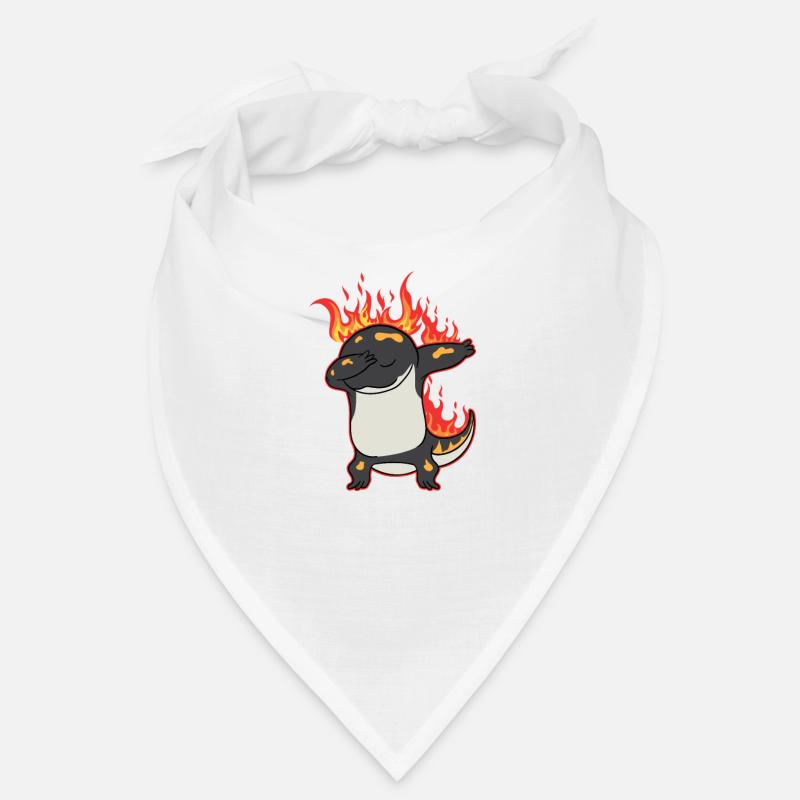 Dabbing Salamander Fire Salamander Bandana