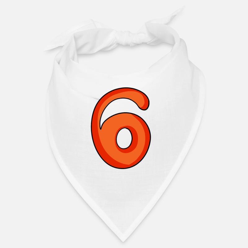 Number 6 Number Number Six Bandana