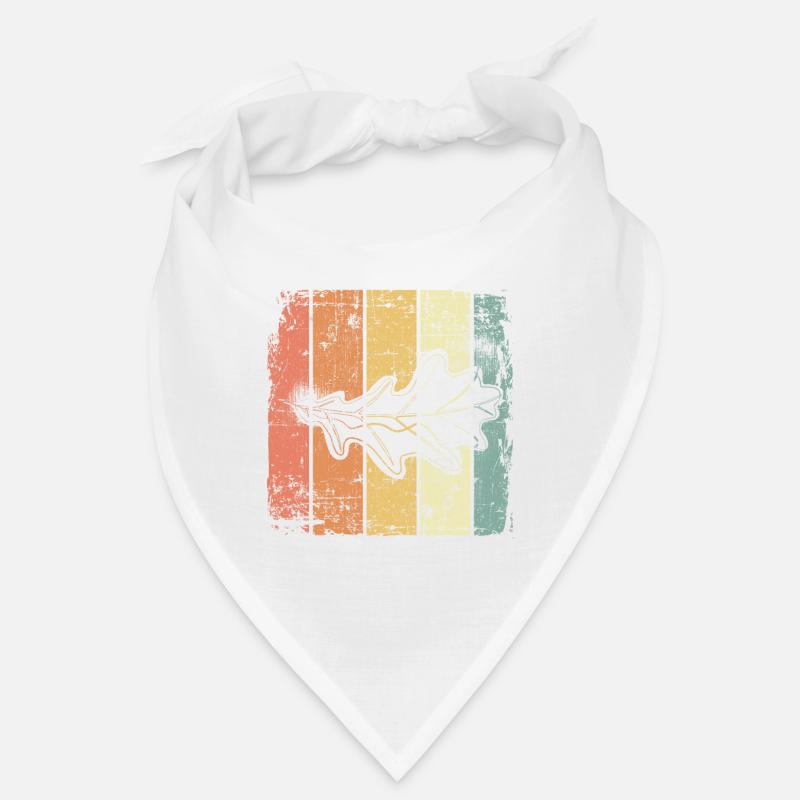 Eiche Blatt vintage Bandana
