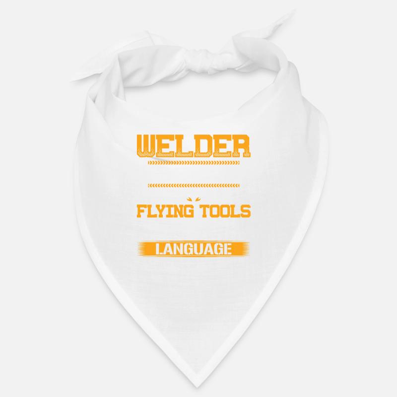 Flying Tools & Obscene Language Funny Welding Bandana