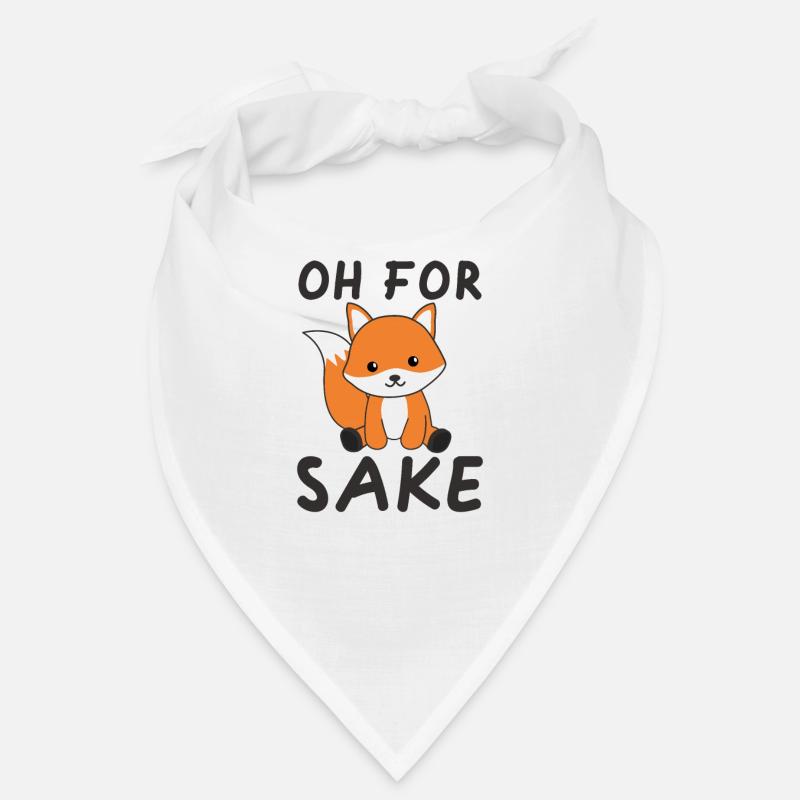Oh pour Fox Sake drôle renard jeu de mots Bandana