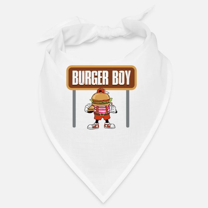 Burger Boy Burger Geschenk Bandana
