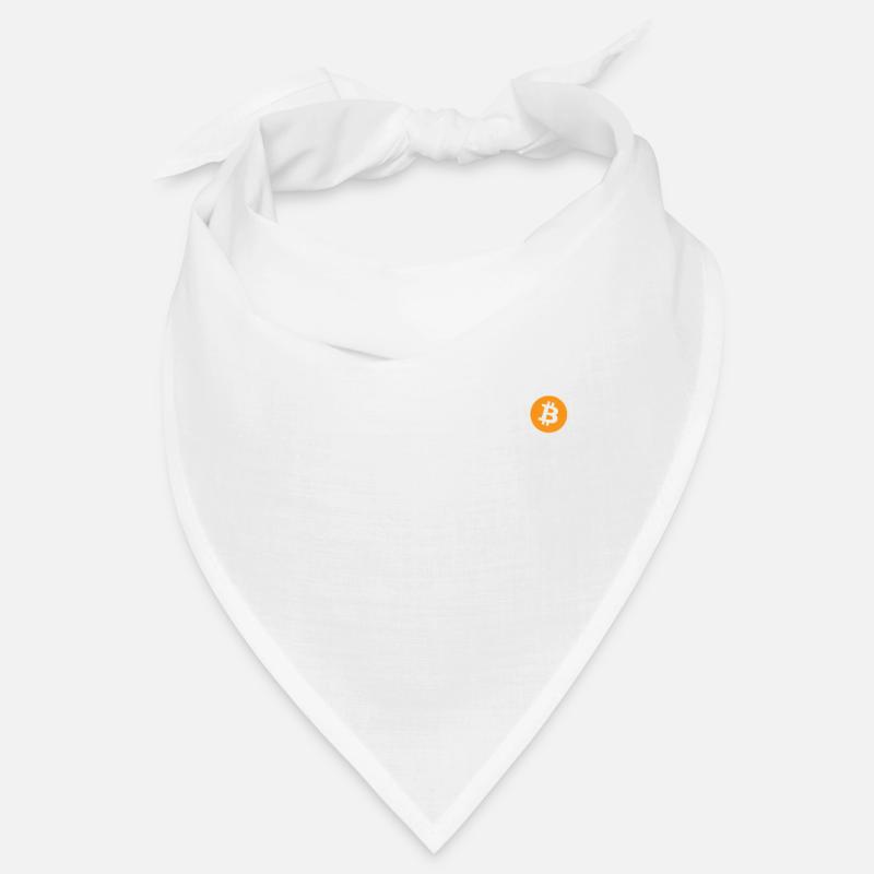 Bitcoin Kurs Bitcoin Is The Future Bitcoin Button - Bandana - Weiß