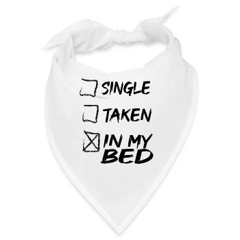 In meinem Bett - Bandana - Weiß - Vorne