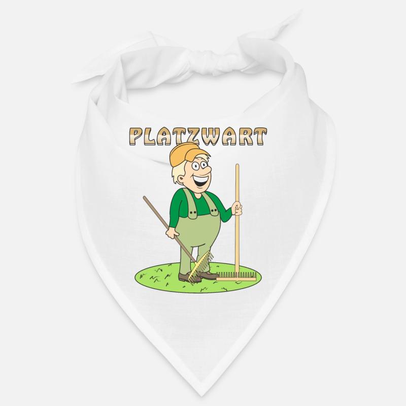 MENSCH COMIC PLATZWART Bandana