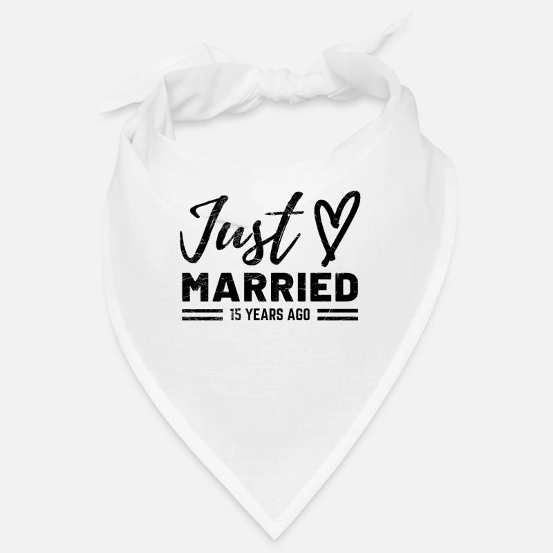 15e anniversaire de mariage Bandana
