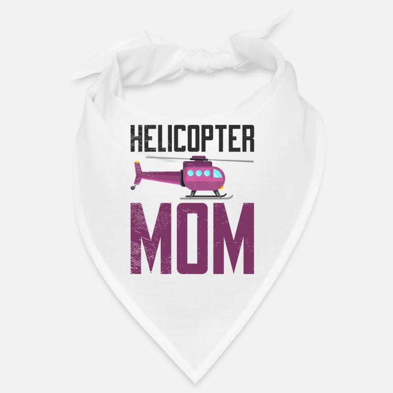 Helikopter Mama Kinder Mutter Eltern Bandana