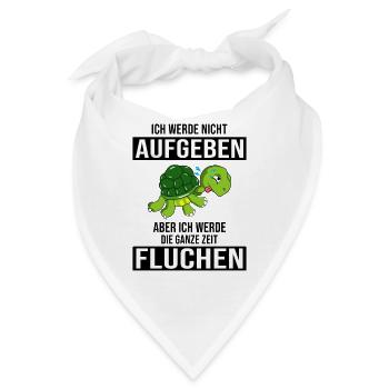 Läufer Jogging Joggen - Bandana - Weiß - Vorne