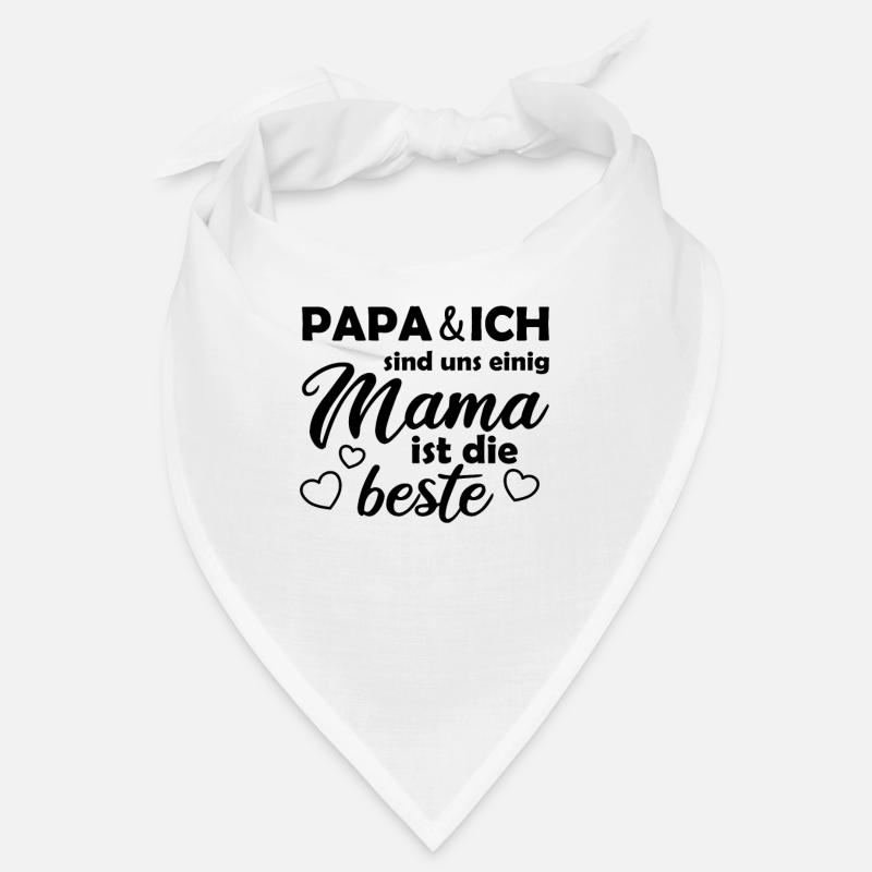 Muttertag Mama ist die Beste Mutter Bandana